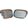 BMW-Serie-5-E39-95-03-Grelha-Central-Cromada