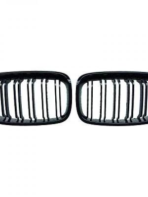 BMW-Serie-5-E60-03-10-Grelha-Central-tipo-F10-Preta-Brilhante