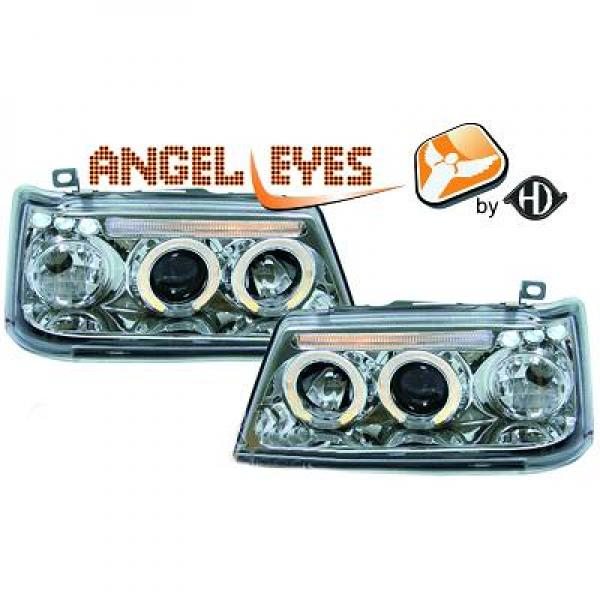Peugeot-205-83-96-Faróis-Angel-Eyes-Cromados