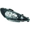 Peugeot-206-98-08-Faróis-Cristal-Pretos