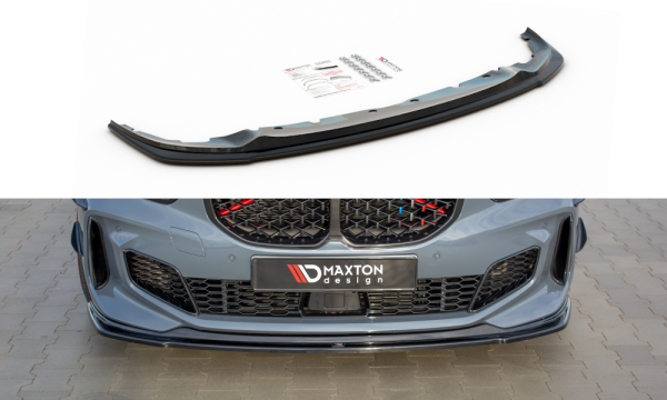 BM-1-40-MPACK-FD1T BMW Serie 1 F40 (19->>) - Lâmina Frontal Desportiva v.1 Pack-M / M135i