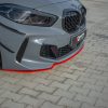 BMW Serie 1 F40 (19->>) - Lâmina Frontal Desportiva v.4 Pack-M / M135i (Vermelho)