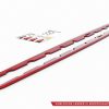 BMW Serie 1 F40 (19->>) - Lâminas Embaladeiras v.2 M-Pack/ M135i (Vermelho)
