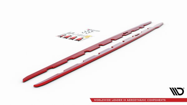 BMW Serie 1 F40 (19->>) - Lâminas Embaladeiras v.2 M-Pack/ M135i (Vermelho)