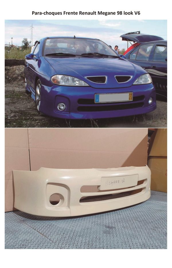 Outlet - Para-choques Frente Renault Mégane Coupé V6 (99-02)
