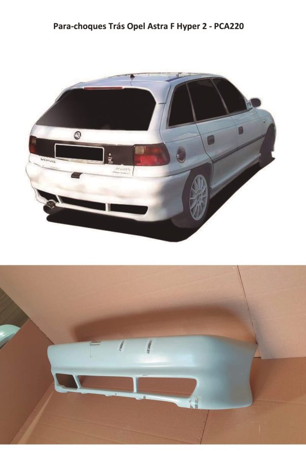 Outlet - Para-choques Trás Opel Astra F Hyper 2 (91-97)