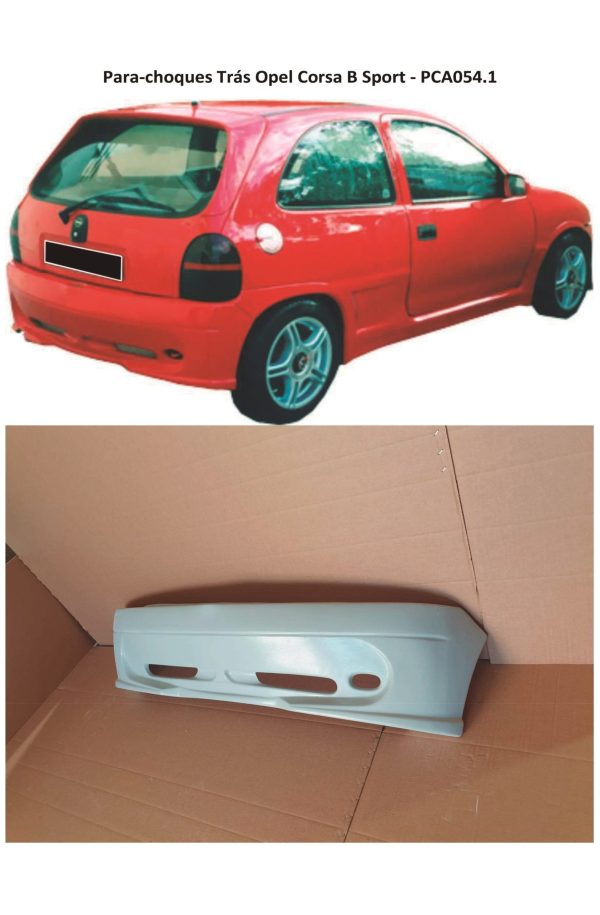 Outlet - Para-choques Trás Opel Corsa B Sport (93-00)