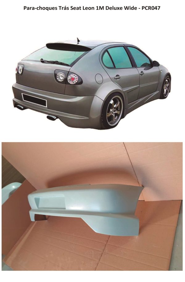 Outlet - Para-choques Trás Seat Leon 1M Deluxe Wide (99-04)