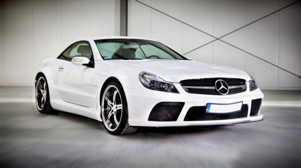 Mercedes-Benz SL R230 AMG - BODYKIT | ME-SL-R230-AMG-BLACK-BK1F | Produto Maxton Design distribuído por Unicartuning.