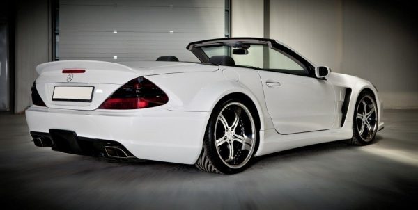 Mercedes-Benz SL R230 AMG - BODYKIT | ME-SL-R230-AMG-BLACK-BK1F | Produto Maxton Design distribuído por Unicartuning.