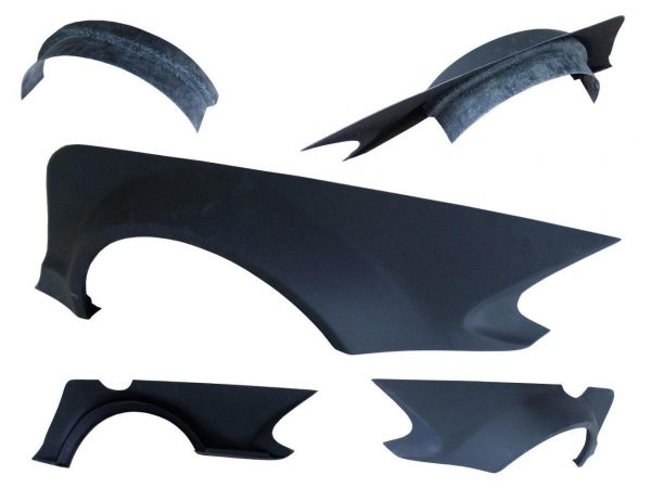 Mercedes-Benz SL R230 AMG - BODYKIT | ME-SL-R230-AMG-BLACK-BK1F | Produto Maxton Design distribuído por Unicartuning.
