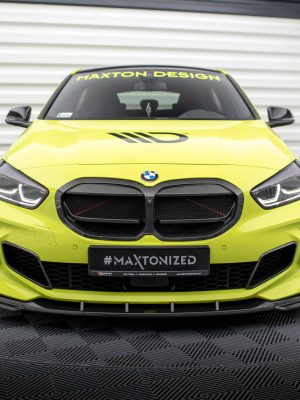 BMW 1 F40 M135i - Splitters frontais em carbono | CF-BM-1-40-M-CAN1+CAN2-245-P | Produto Maxton Design distribuído por Unicartuning.
