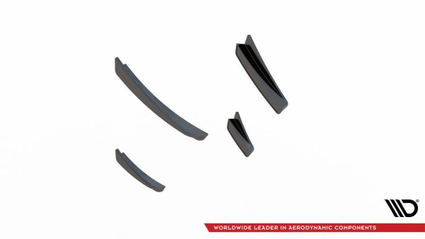 BMW 1 F40 M135i - Splitters frontais em carbono | CF-BM-1-40-M-CAN1+CAN2-245-P | Produto Maxton Design distribuído por Unicartuning.
