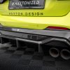 BMW 1 F40 Pack M/ M135i - Carbon Fiber Difusor traseiro V.1 + escape Milltek Sport | CF-BM-1-40-M-RS1OO_OO-245-P | Produto Maxton Design distribuído por Unicartuning.