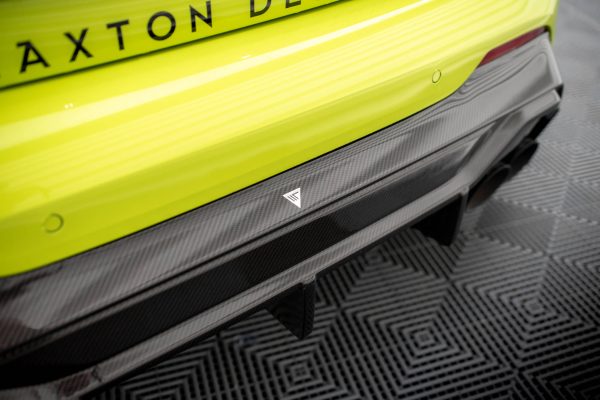 BMW 1 F40 Pack M/ M135i - Carbon Fiber Difusor traseiro V.1 + escape Milltek Sport | CF-BM-1-40-M-RS1OO_OO-245-P | Produto Maxton Design distribuído por Unicartuning.
