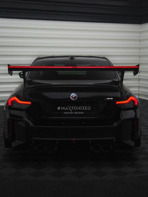 BMW M2 G87 - Carbon Fiber Aileron traseiro + LED light | CF-BM-M2-G87-WING5-245-P+LED | Produto Maxton Design distribuído por Unicartuning. BMW M2 G87 - Carbon Fiber Aileron traseiro + LED light | CF-BM-M2-G87-WING5-245-P+LED | Produto Maxton Design distribuído por Unicartuning.
