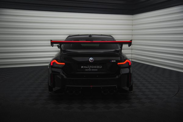 BMW M2 G87 - Carbon Fiber Aileron traseiro + LED light | CF-BM-M2-G87-WING5-245-P+LED | Produto Maxton Design distribuído por Unicartuning. BMW M2 G87 - Carbon Fiber Aileron traseiro + LED light | CF-BM-M2-G87-WING5-245-P+LED | Produto Maxton Design distribuído por Unicartuning.