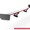 Audi A5 Coupé 8T - Aileron traseiro em carbono + LED