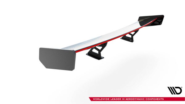 Audi A5 Coupé 8T - Aileron traseiro em carbono + LED