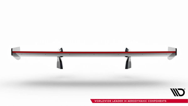 Dodge Challenger Mk3 - Aileron traseiro em carbono + LED