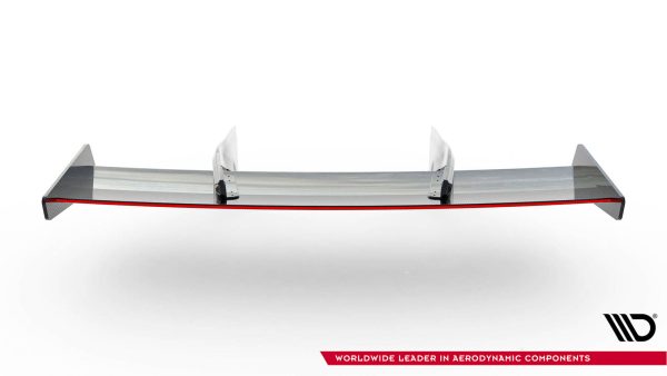 Dodge Challenger Mk3 - Aileron traseiro em carbono + LED