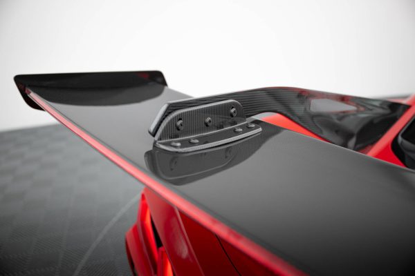 Dodge Challenger Mk3 - Aileron traseiro em carbono + LED | CF-CH-CO-C8-INT-245-P+LED | Produto Maxton Design distribuído por Unicartuning.