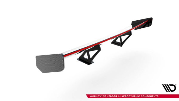 Tesla Model 3 - Aileron traseiro em carbono + LED