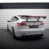 Tesla Model 3 - Aileron traseiro em carbono + LED | CF-TE-MODEL3-1-245-P+LED | Produto Maxton Design distribuído por Unicartuning.