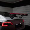 Tesla Model 3 - Aileron traseiro em carbono + LED | CF-TE-MODEL3-1-245-P+LED | Produto Maxton Design distribuído por Unicartuning.