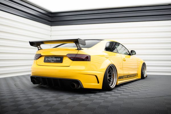 Audi A5 Coupé 8T - Aileron traseiro em carbono | CF-AU-A5-1-WING5-EXT-245-P | Produto Maxton Design distribuído por Unicartuning.