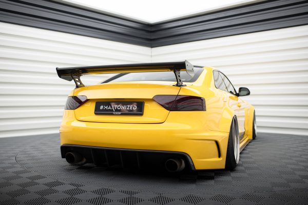 Audi A5 Coupé 8T - Aileron traseiro em carbono | CF-AU-A5-1-WING5-EXT-245-P | Produto Maxton Design distribuído por Unicartuning.