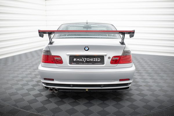 BMW 3 Coupé E46 - Aileron traseiro em carbono com suportes + LED | CF-BM-3-46-C-WING5-EXT-245-P+LED | Produto Maxton Design distribuído por Unicartuning. BMW 3 Coupé E46 - Aileron traseiro em carbono com suportes + LED | CF-BM-3-46-C-WING5-EXT-245-P+LED | Produto Maxton Design distribuído por Unicartuning.