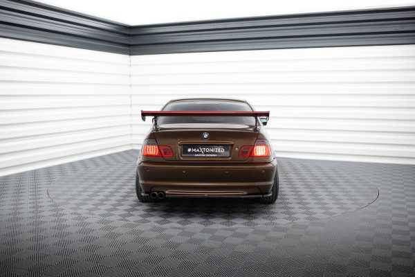 BMW 3 Coupé E46 - Aileron traseiro em carbono com suportes + LED | CF-BM-3-46-C-WING5-EXT-245-P+LED | Produto Maxton Design distribuído por Unicartuning. BMW 3 Coupé E46 - Aileron traseiro em carbono com suportes + LED | CF-BM-3-46-C-WING5-EXT-245-P+LED | Produto Maxton Design distribuído por Unicartuning.