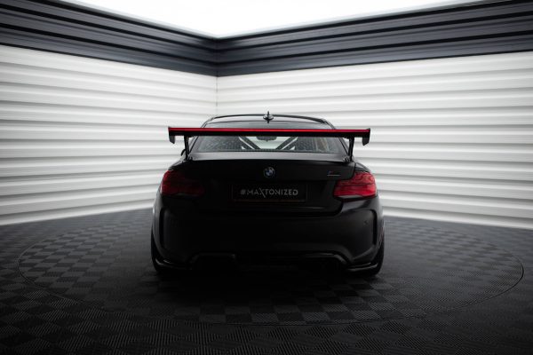 BMW M2 F87 / 2 / 2 Pack M F22 - Aileron traseiro em carbono com suportes + LED | CF-BM-M2-F87-WING5-EXT-245-P+LED | Produto Maxton Design distribuído por Unicartuning. BMW M2 F87 / 2 / 2 Pack M F22 - Aileron traseiro em carbono com suportes + LED | CF-BM-M2-F87-WING5-EXT-245-P+LED | Produto Maxton Design distribuído por Unicartuning.