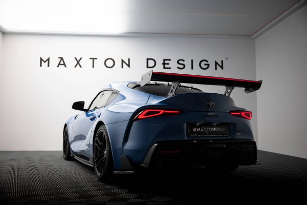 Toyota Supra Mk5 - Aileron traseiro em carbono com suportes + LED | CF-TO-SU-5-WING5-EXT-245-P+LED | Produto Maxton Design distribuído por Unicartuning. Toyota Supra Mk5 - Aileron traseiro em carbono com suportes + LED | CF-TO-SU-5-WING5-EXT-245-P+LED | Produto Maxton Design distribuído por Unicartuning.