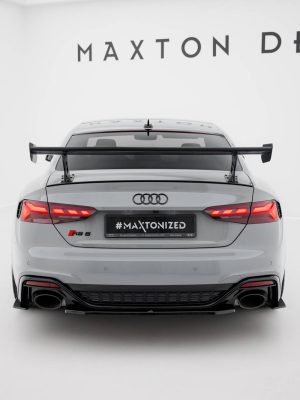 Audi A5 / A5 S-Line / S5 / RS5 Coupé F5 / F5 (facelift) - Aileron traseiro em carbono V.2 | CF-AU-S5-2F-C-WING5-EXT-245-P-2 | Produto Maxton Design distribuído por Unicartuning.