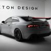 Audi A5 / A5 S-Line / S5 / RS5 Coupé F5 / F5 (facelift) - Aileron traseiro em carbono V.2 + LED | CF-AU-S5-2F-C-WING5-EXT-245-P+LED-2 | Produto Maxton Design distribuído por Unicartuning.