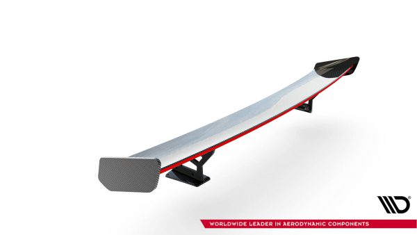 Audi A5 / A5 S-Line / S5 / RS5 Coupé F5 / F5 (facelift) - Aileron traseiro em carbono V.2 + LED | CF-AU-S5-2F-C-WING5-EXT-245-P+LED-2 | Produto Maxton Design distribuído por Unicartuning.