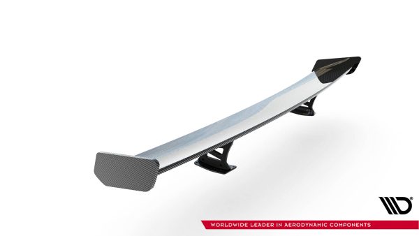 Audi A3 / A3 S-Line / S3 / RS3 Sedan 8V / 8V (facelift) - Aileron traseiro em carbono com suportes | CF-AU-S3-8V-S-WING5-INT-245-P | Produto Maxton Design distribuído por Unicartuning.