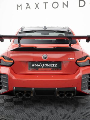 BMW M2 G87 - Aileron traseiro em carbono com suportes | CF-BM-M2-G87-WING5-INT-245-P | Produto Maxton Design distribuído por Unicartuning. BMW M2 G87 - Aileron traseiro em carbono com suportes | CF-BM-M2-G87-WING5-INT-245-P | Produto Maxton Design distribuído por Unicartuning.