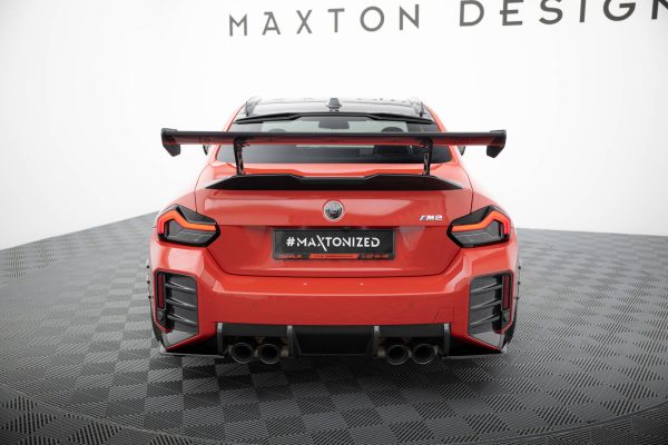 BMW M2 G87 - Aileron traseiro em carbono com suportes | CF-BM-M2-G87-WING5-INT-245-P | Produto Maxton Design distribuído por Unicartuning. BMW M2 G87 - Aileron traseiro em carbono com suportes | CF-BM-M2-G87-WING5-INT-245-P | Produto Maxton Design distribuído por Unicartuning.