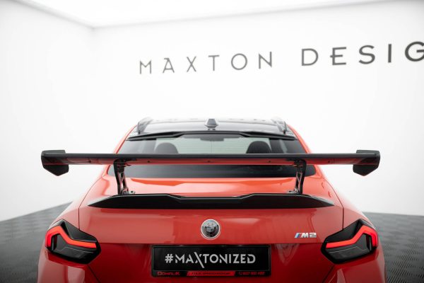 BMW M2 G87 - Aileron traseiro em carbono com suportes | CF-BM-M2-G87-WING5-INT-245-P | Produto Maxton Design distribuído por Unicartuning. BMW M2 G87 - Aileron traseiro em carbono com suportes | CF-BM-M2-G87-WING5-INT-245-P | Produto Maxton Design distribuído por Unicartuning.