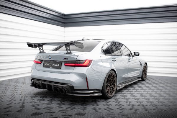 BMW M3 G80 / M340i G20 / 3 Pack M G20 / 3 Standard G20 - Aileron traseiro em carbono com suportes | CF-BM-3-G80-M-WING5-INT-245-P | Produto Maxton Design distribuído por Unicartuning. BMW M3 G80 / M340i G20 / 3 Pack M G20 / 3 Standard G20 - Aileron traseiro em carbono com suportes | CF-BM-3-G80-M-WING5-INT-245-P | Produto Maxton Design distribuído por Unicartuning.