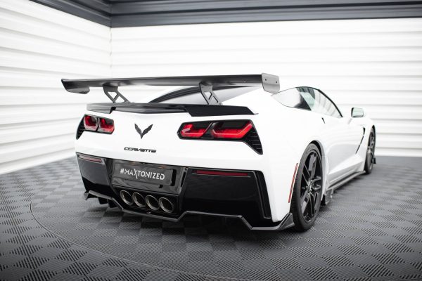 Chevrolet Corvette Stingray / Grand Sport C7 - Aileron traseiro em carbono com suportes | CF-CH-CO-C7-WING5-INT-245-P | Produto Maxton Design distribuído por Unicartuning. Chevrolet Corvette Stingray / Grand Sport C7 - Aileron traseiro em carbono com suportes | CF-CH-CO-C7-WING5-INT-245-P | Produto Maxton Design distribuído por Unicartuning.