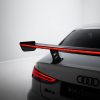 Audi A5 / A5 S-Line / S5 / RS5 Coupé F5 / F5 (facelift) - Aileron traseiro em carbono com suportes + LED | CF-AU-S3-8V-S-WING5-INT-245-P+LED | Produto Maxton Design distribuído por Unicartuning.