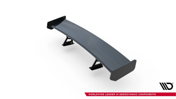 BMW M3 G80 / M340i G20 / 3 Pack M G20 / 3 Standard G20 - Aileron traseiro em carbono com suportes + LED | CF-BM-3-92-WING5-INT-245-P+LED | Produto Maxton Design distribuído por Unicartuning.