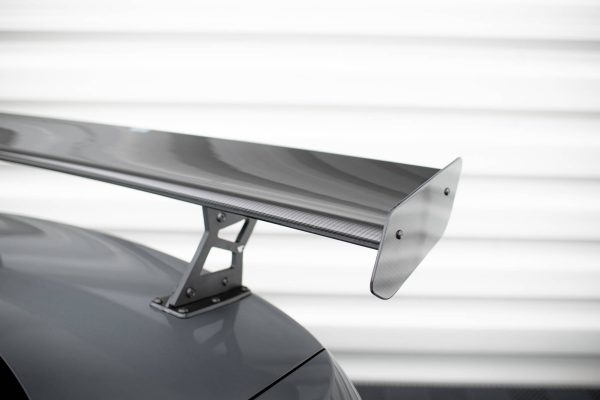 BMW M3 G80 / M340i G20 / 3 Pack M G20 / 3 Standard G20 - Aileron traseiro em carbono com suportes + LED | CF-BM-3-92-WING5-INT-245-P+LED | Produto Maxton Design distribuído por Unicartuning.