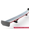 BMW M3 G80 / M340i G20 / 3 Pack M G20 / 3 Standard G20 - Aileron traseiro em carbono com suportes + LED | CF-BM-3-92-WING5-INT-245-P+LED | Produto Maxton Design distribuído por Unicartuning.