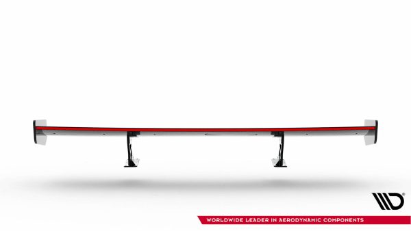 BMW M3 G80 / M340i G20 / 3 Pack M G20 / 3 Standard G20 - Aileron traseiro em carbono com suportes + LED | CF-BM-3-92-WING5-INT-245-P+LED | Produto Maxton Design distribuído por Unicartuning.