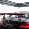 BMW M2 G87 - Aileron traseiro em carbono com suportes + LED | CF-BM-M2-F87-WING5-INT-245-P+LED | Produto Maxton Design distribuído por Unicartuning.